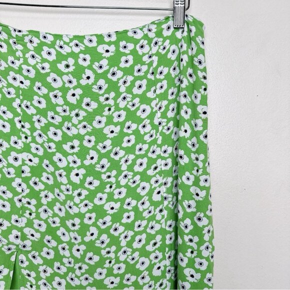 Anthropologie Womens 10 Maeve The Lille Side-Slit Midi Skirt - Picture 5 of 12